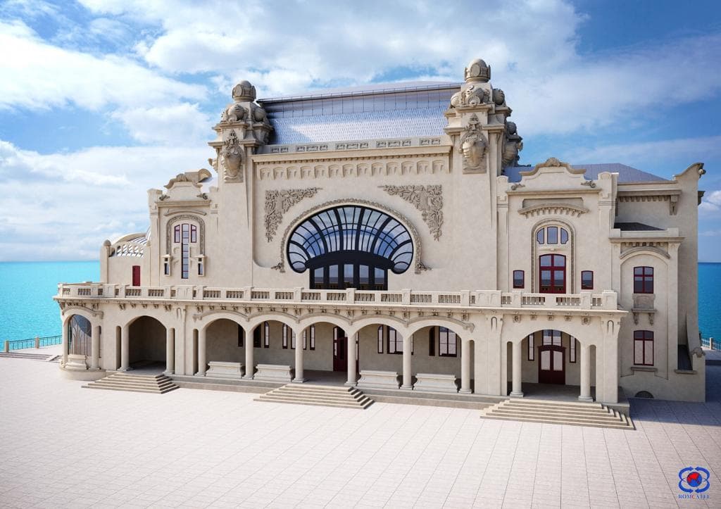 GALERIE FOTO | Cum va arăta Cazinoul din Constanța după restaurare. Inaugurarea este programată pentru ianuarie 2022