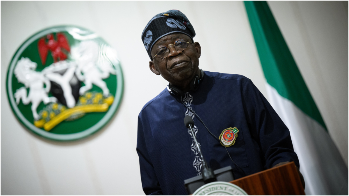 President Bola Tinubu of Nigeria. [Photo by Bernd von Jutrczenka/picture alliance via Getty Images]