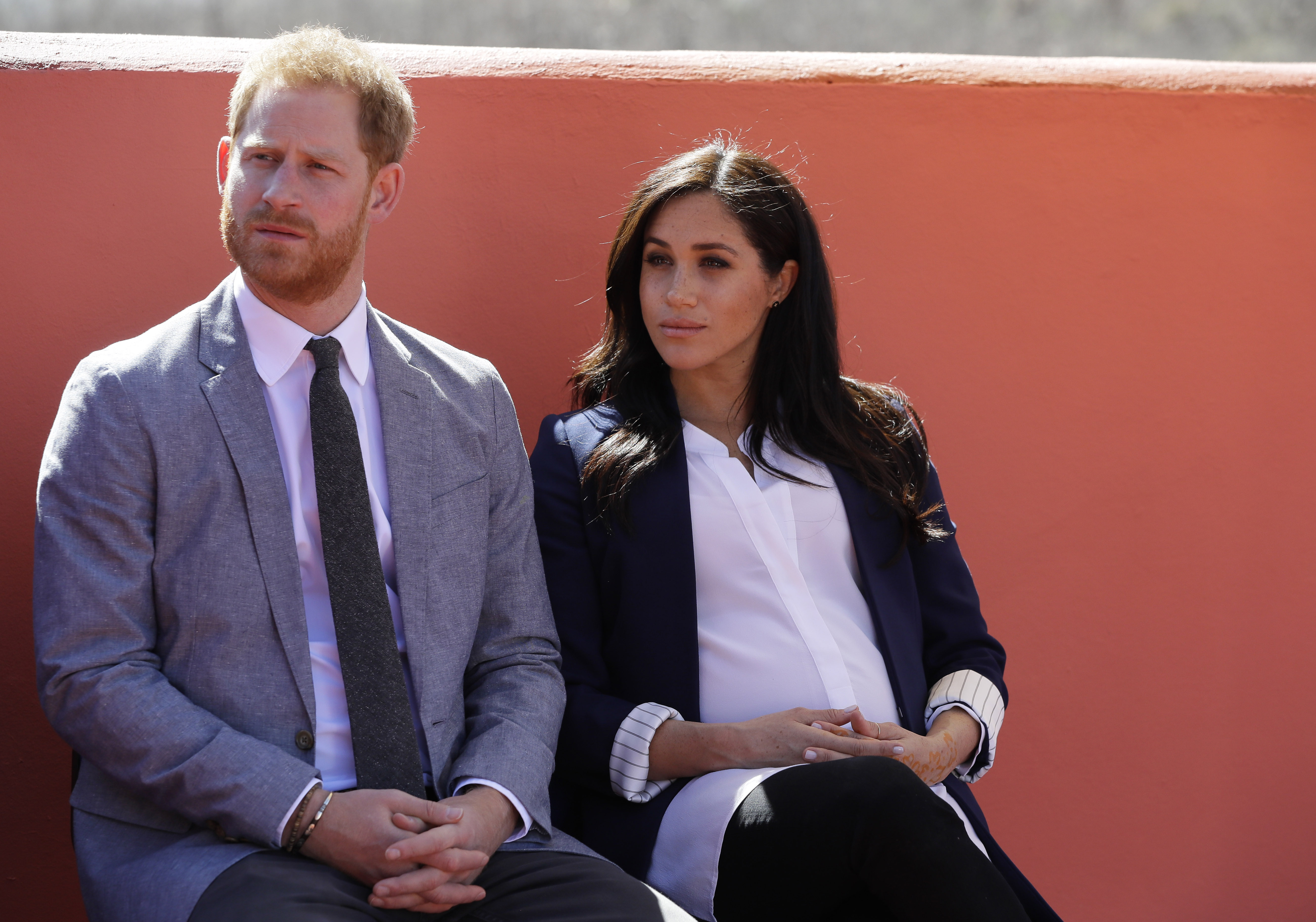 FOTO | Meghan Markle, la ultima vizită oficială din străinătate, înainte să nască. Ducii de Sussex sunt în Maroc