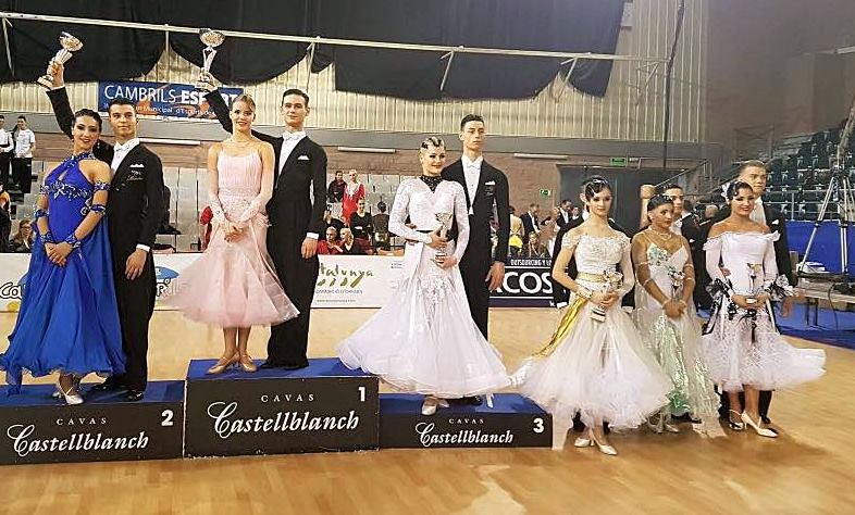 România, vicecampioană europeană pe naţiuni la dans sportiv, la Cambrils, în Spania FOTO și VIDEO