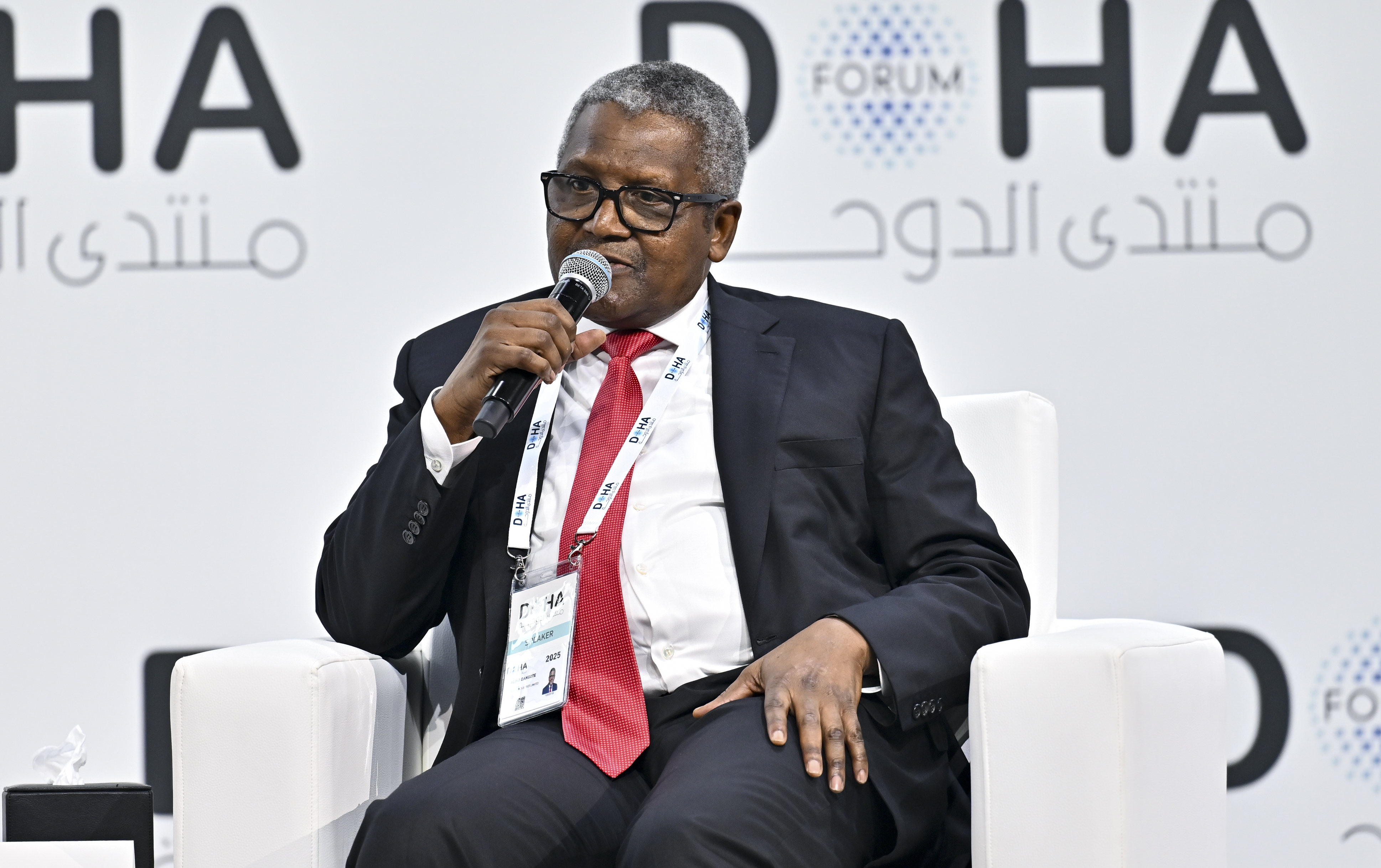 Africa’s richest man urges domestic capital push amid talks with IMF and World Bank chiefs