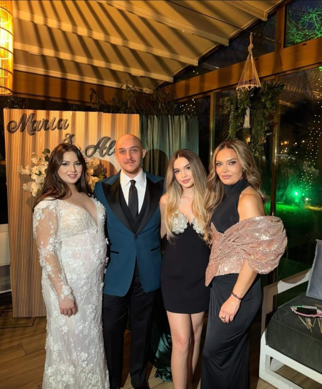 Alex, fiul lui Leonard Doroftei, s-a căsătorit. Imagini de la nuntă. Soția sportivului și nora sa au strălucit la eveniment