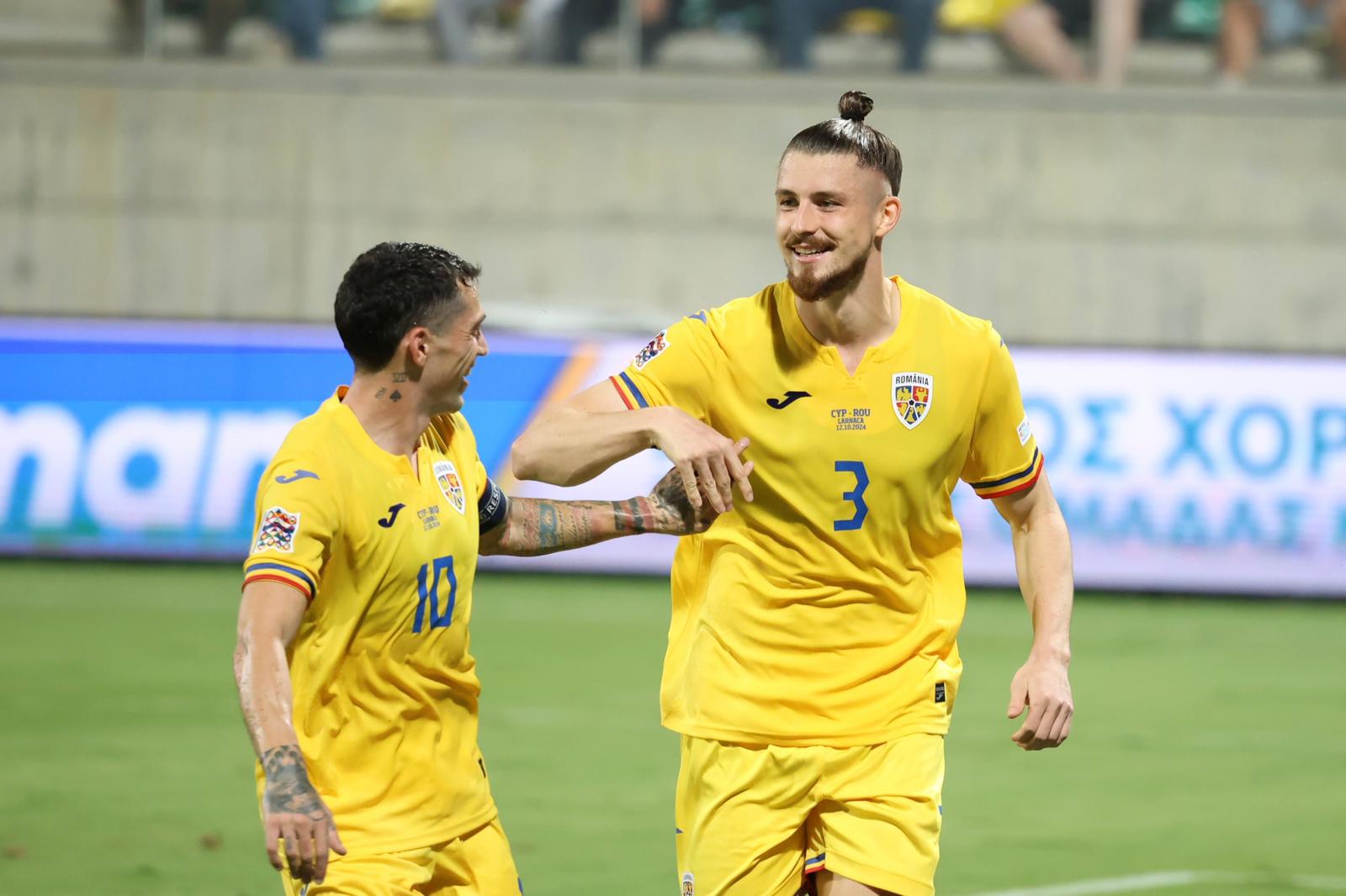 România a câștigat în Cipru cu 3-0 și este lider în Liga Națiunilor cu punctaj maxim