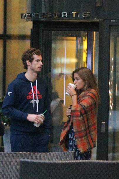 GALERIE FOTO / Andy Murray a cedat în ”oraşul iubirii”! Săruturi pasionale la Paris 