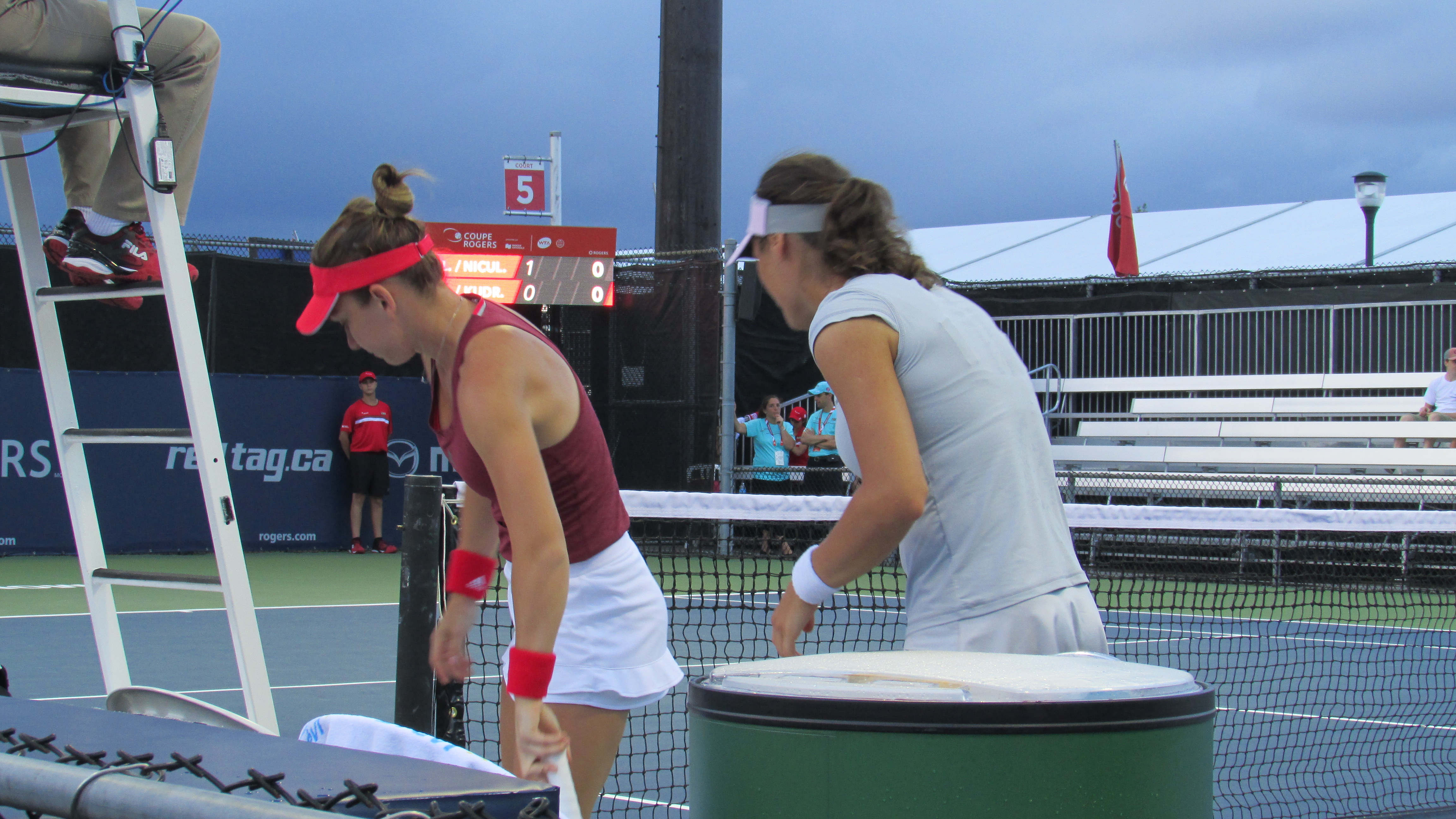 Tenis. Halep și Niculescu au jucat în anonimat, la Rogers Cup  / GALERIE FOTO EXCLUSIVĂ & VIDEO