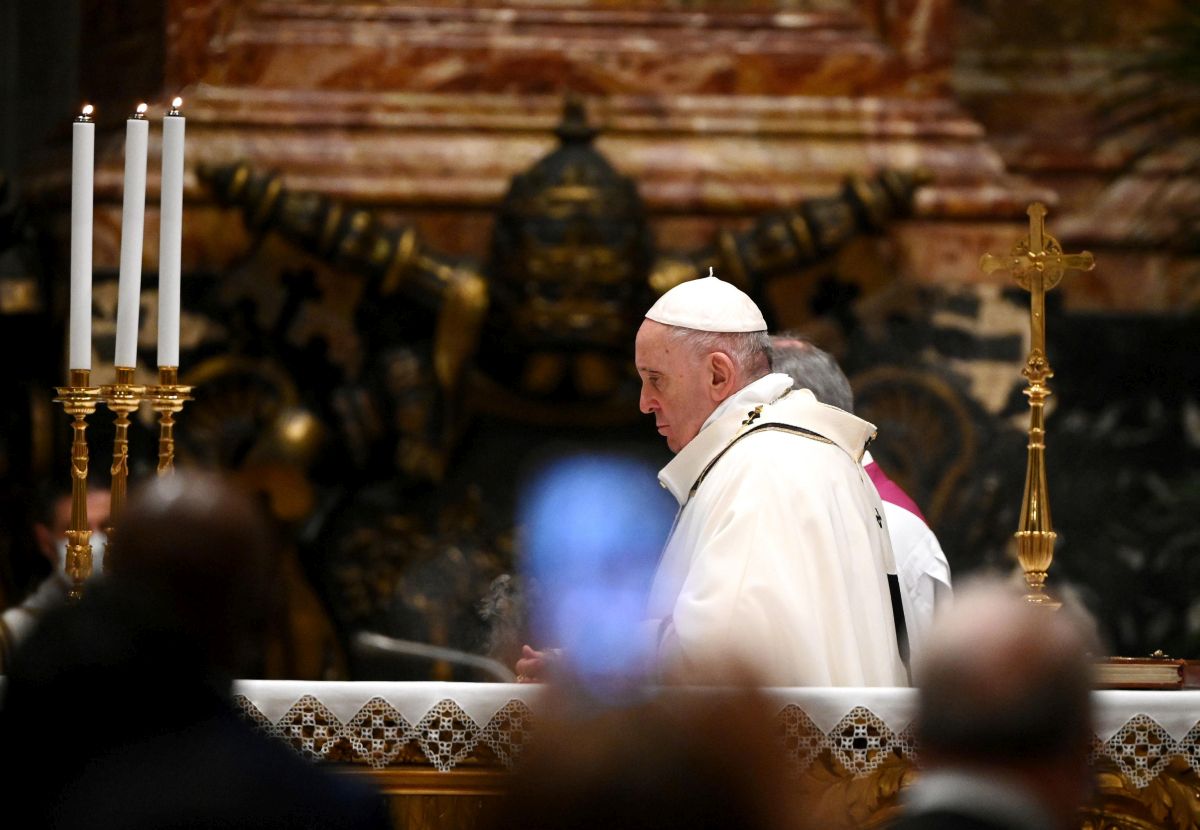 VIDEO | Slujba din Ajunul Crăciunului, oficiată de Papa Francisc în condiții speciale