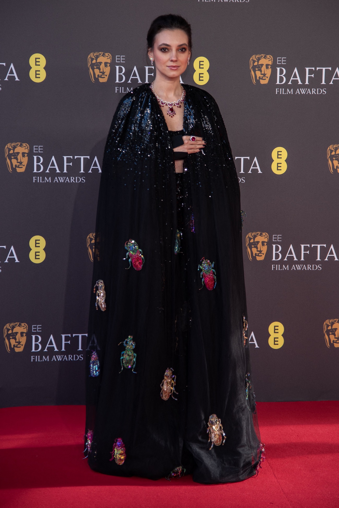 Andreea Cristea, singura româncă de la Premiile BAFTA 2024. Cum a intrat în vorbă cu celebritățile: „Acesta e trucul, să nu sari direct pe vedetă”
