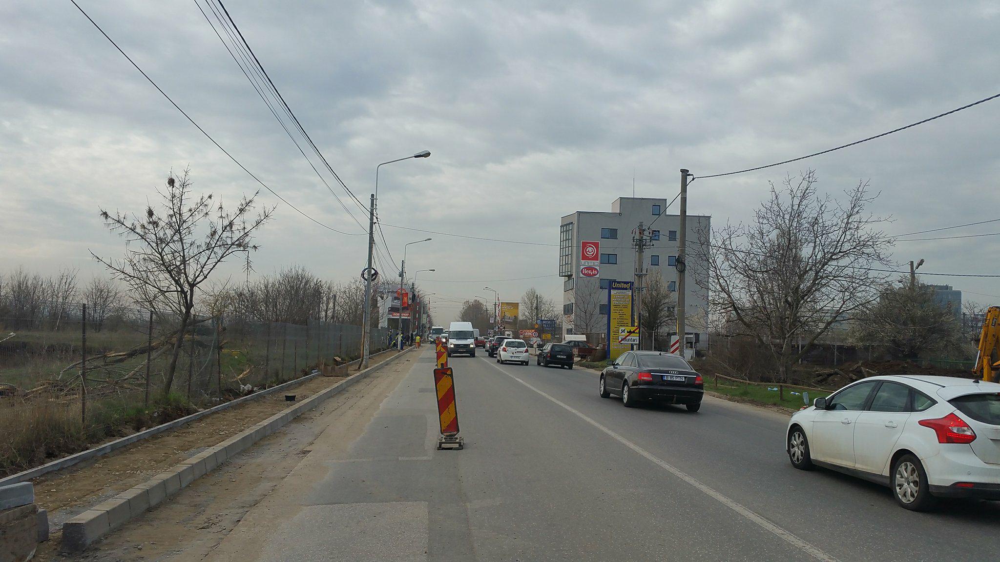 #salvatipipera | Primele măsuri după campania Libertatea: Primăria Voluntari înființează un trotuar destinat corporatiștilor din zonă FOTOGALERIE