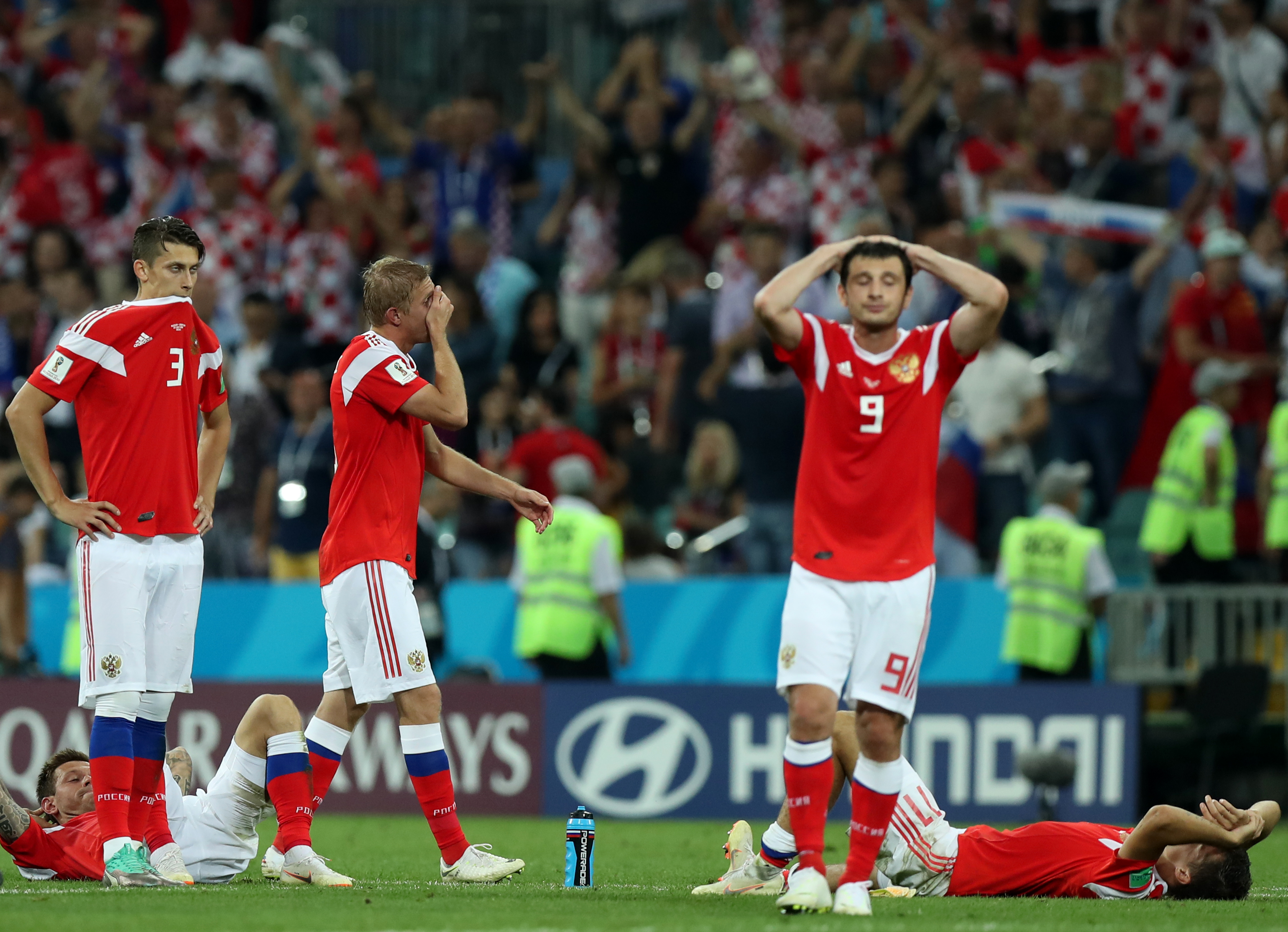 Rusia - Croația 2-2 (3-4 d.l.d), în sferturile Campionatului Mondial de fotbal Rusia 2018. Croații, în a doua semifinală din istorie / GALERIE FOTO