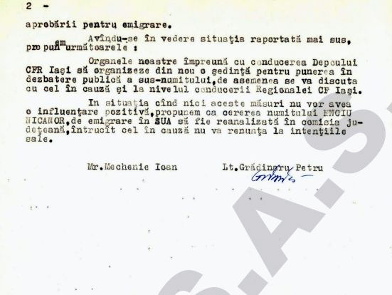 Cum se emigra legal din România comunistă: „Persoana respectivă devenea ţinta represaliilor: anchetată de Securitate, dată afară de la serviciu sau din facultate”