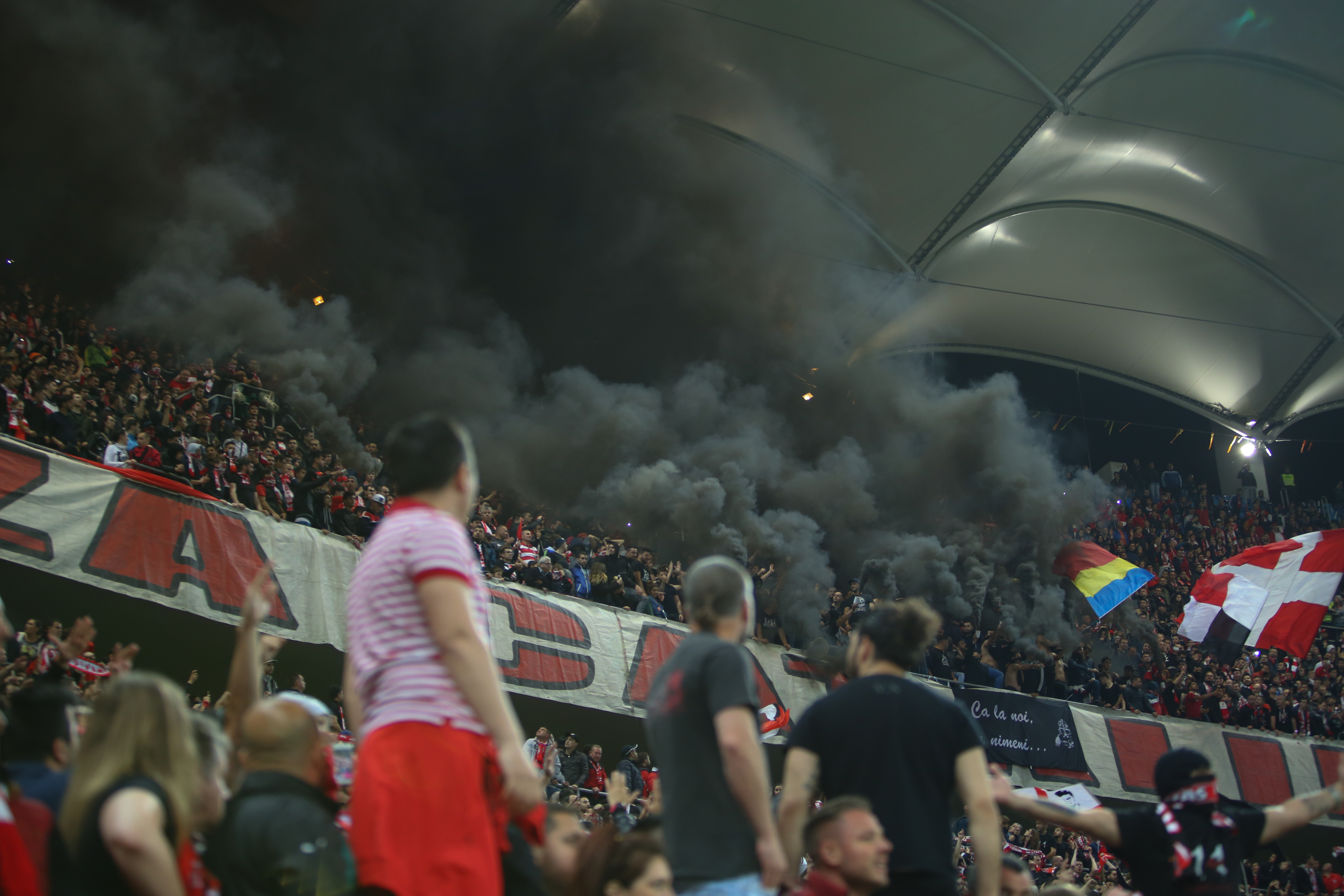 Ce nu s-a văzut la televizor de la finala Dinamo - CFR Cluj. Imagini superbe de pe „Arena Națională” | GALERIE FOTO