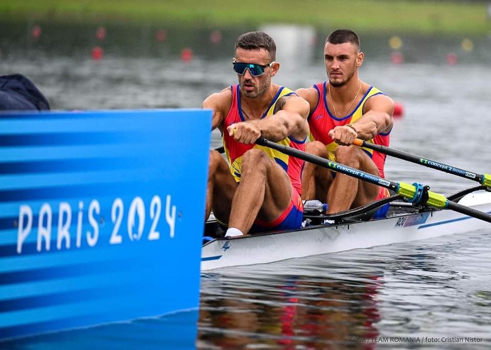 Aur pentru România obținut de Florin Enache și Andrei Cornea în proba de dublu vâsle de la Jocurile Olimpice 2024. „Suntem zeii apelor”
