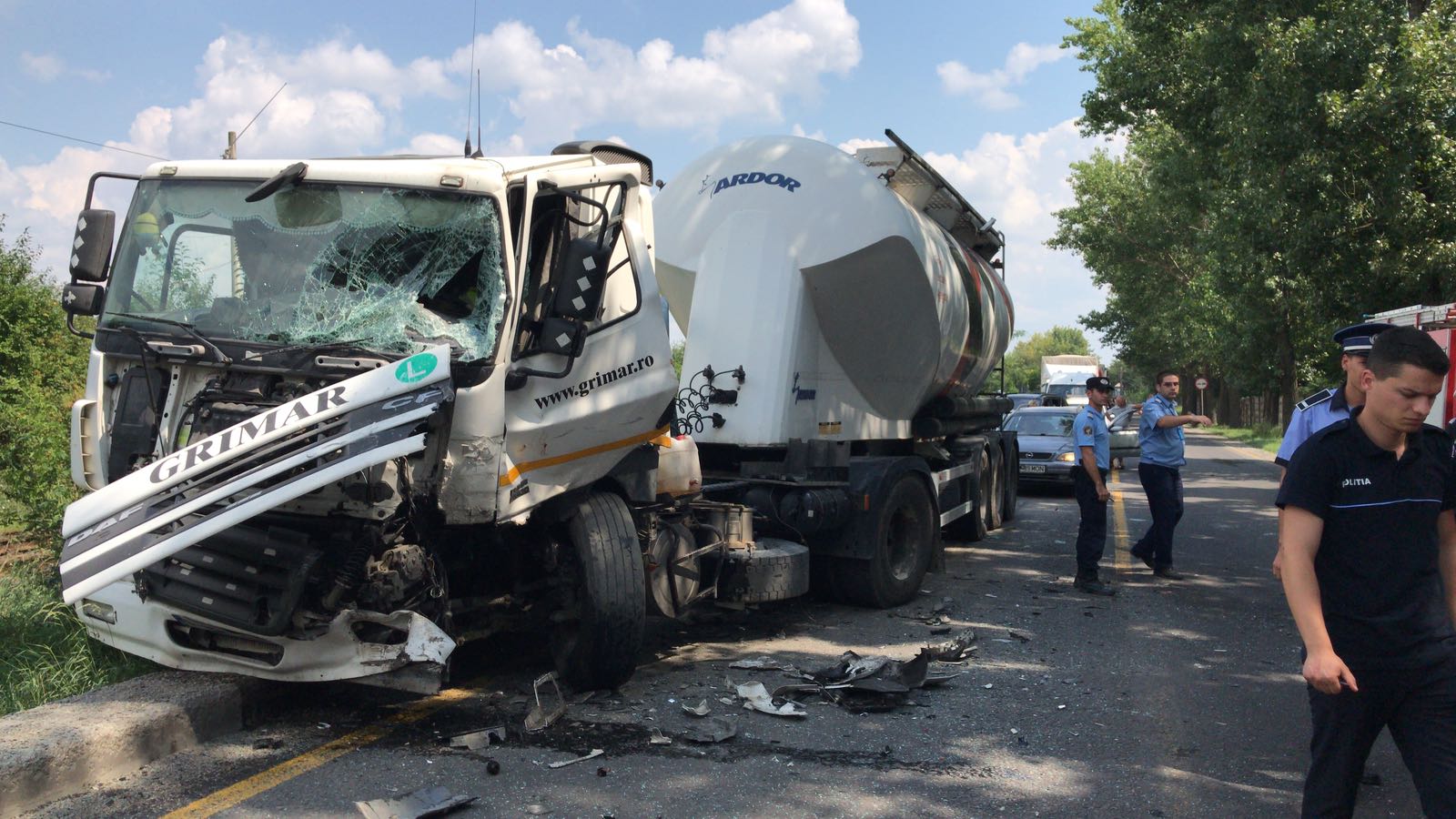 Trafic blocat pe șoseaua de centură din București din cauza unui accident. Nu se circulă pe ambele sensuri