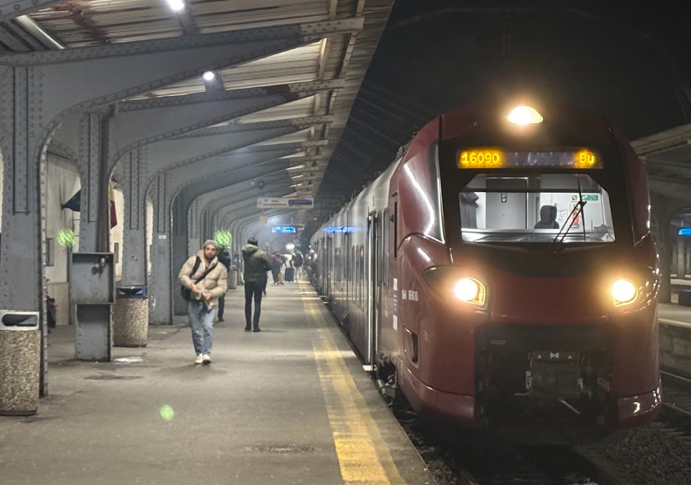 Ora zero. Anul Nou, în Gara de Nord București
