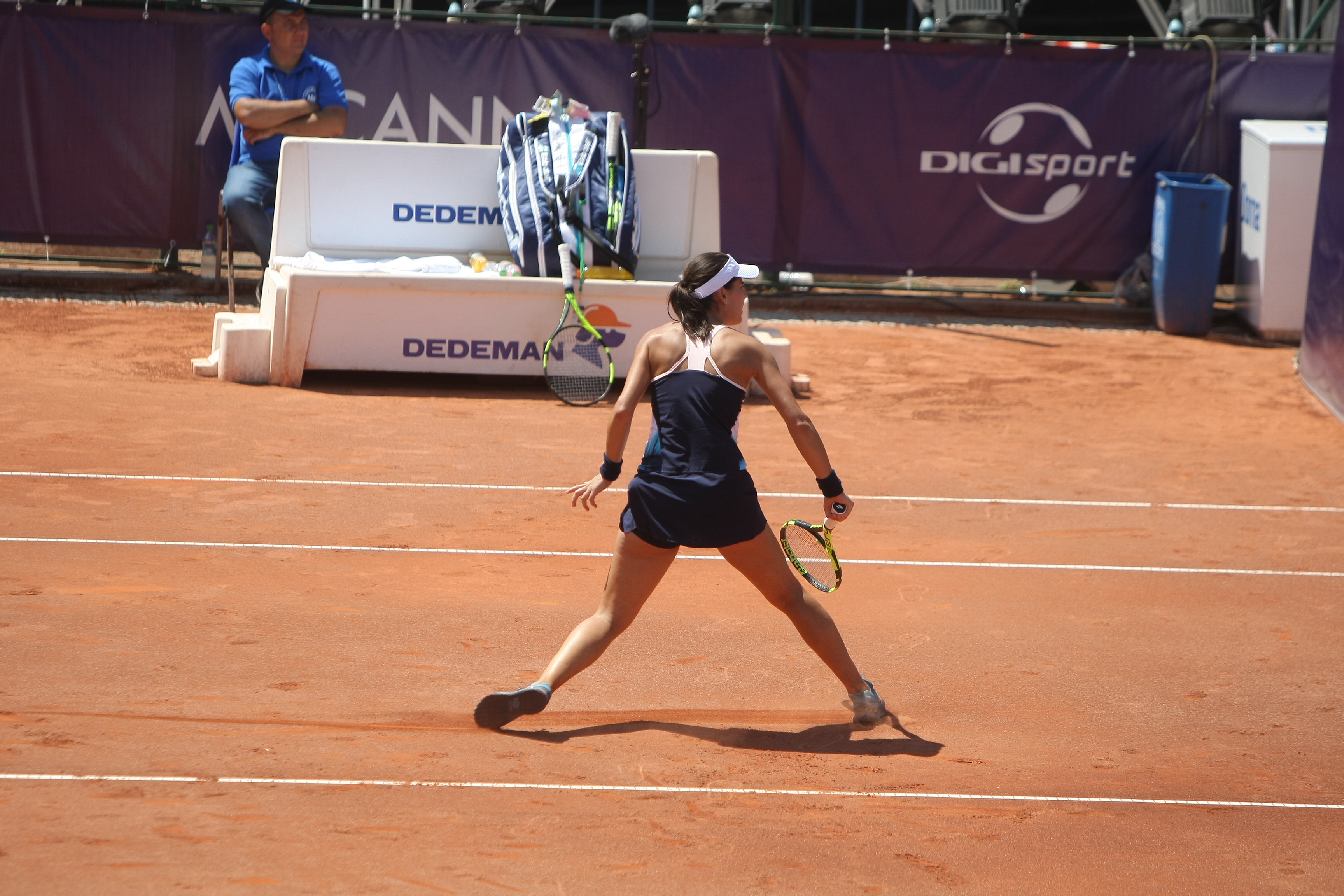 BRD Bucharest Open, ziua a doua. Cîrstea, învinsă de Ana Bogdan. Imagini de la meciul zilei. Begu, Ruse și Dulgheru merg mai departe / GALERIE FOTO
