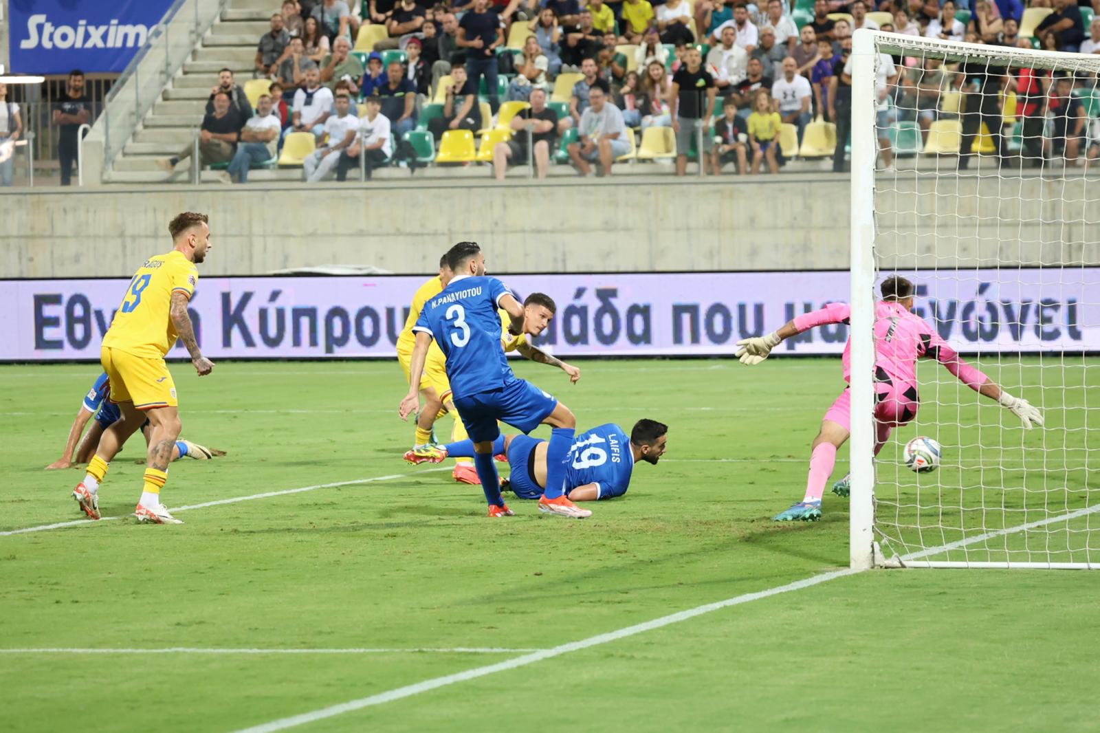 România a câștigat în Cipru cu 3-0 și este lider în Liga Națiunilor cu punctaj maxim