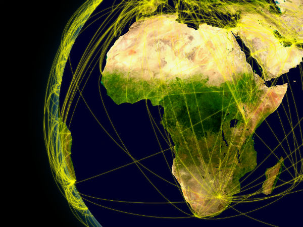 African countries with the largest internet population in 2025