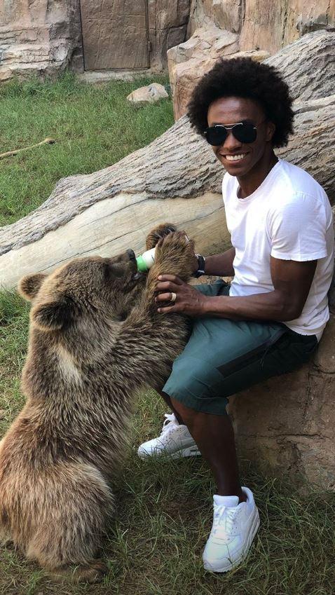 Rashed Belhasa, copilul putred de bogat, prieten al marilor sportivi, are o grădină zoologică în Dubai. Zoo pentru vedete
