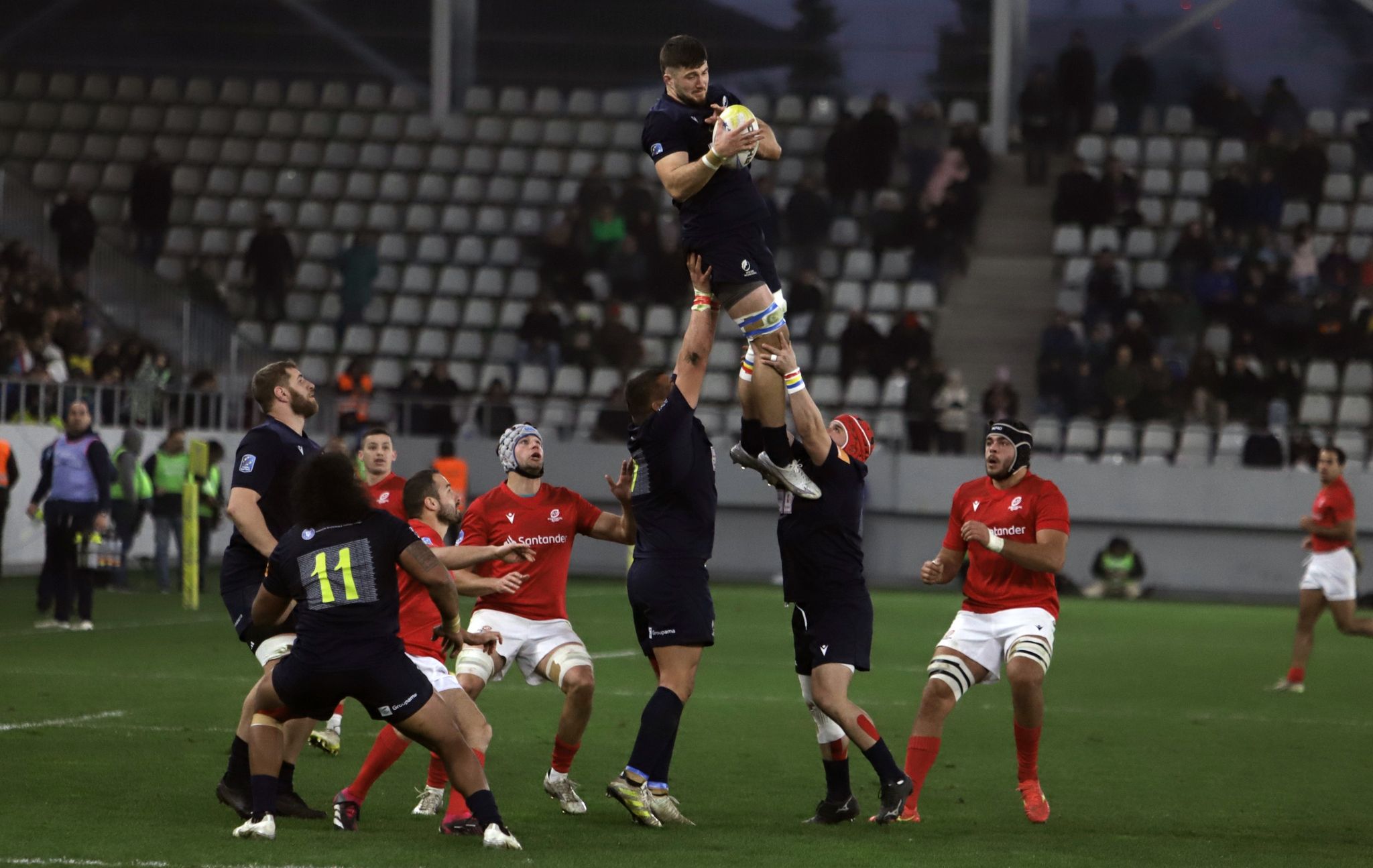 „Stejarii”, la pământ. România, surclasată de Portugalia, în Rugby Europe Championship 2024