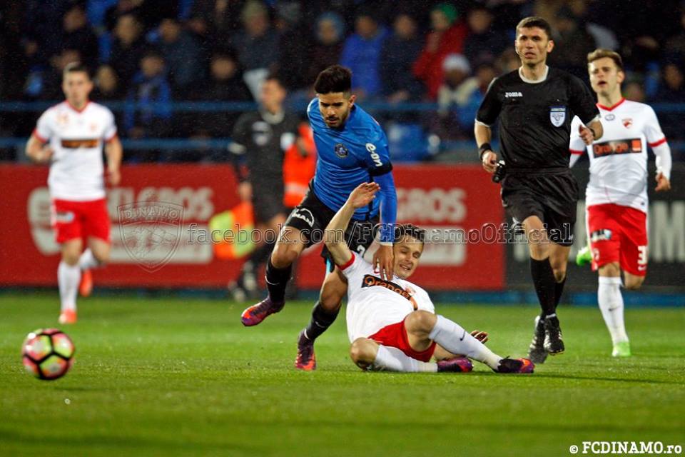Liga 1, play-off, prima etapă: FC Viitorul - Dinamo Bucureşti 0-0. Reacţia lui Contra / VIDEO