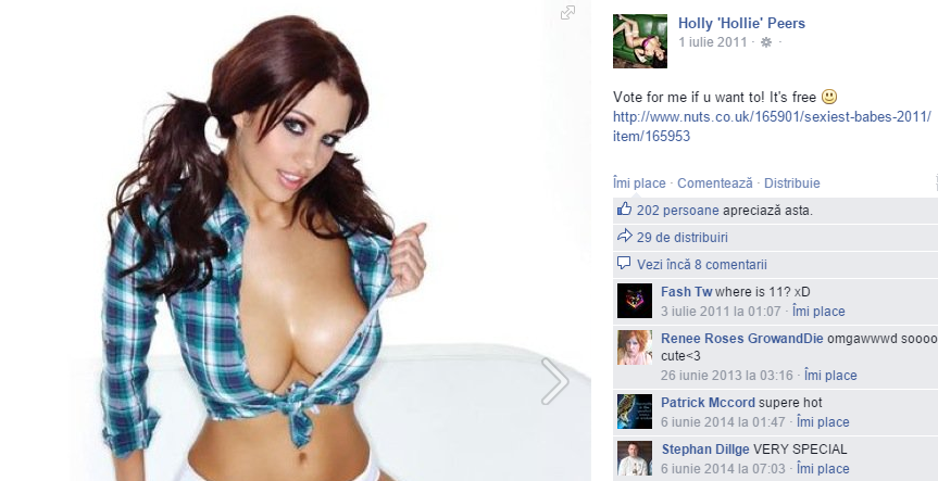 Holly Peers, fata cu cei mai frumoși sâni din Anglia! Ține cu Manchester City / GALERIE FOTO HOT