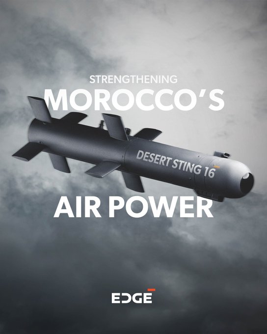 Morocco expands drone strike arsenal with UAE’s Desert Sting weapons and guided bomb kits