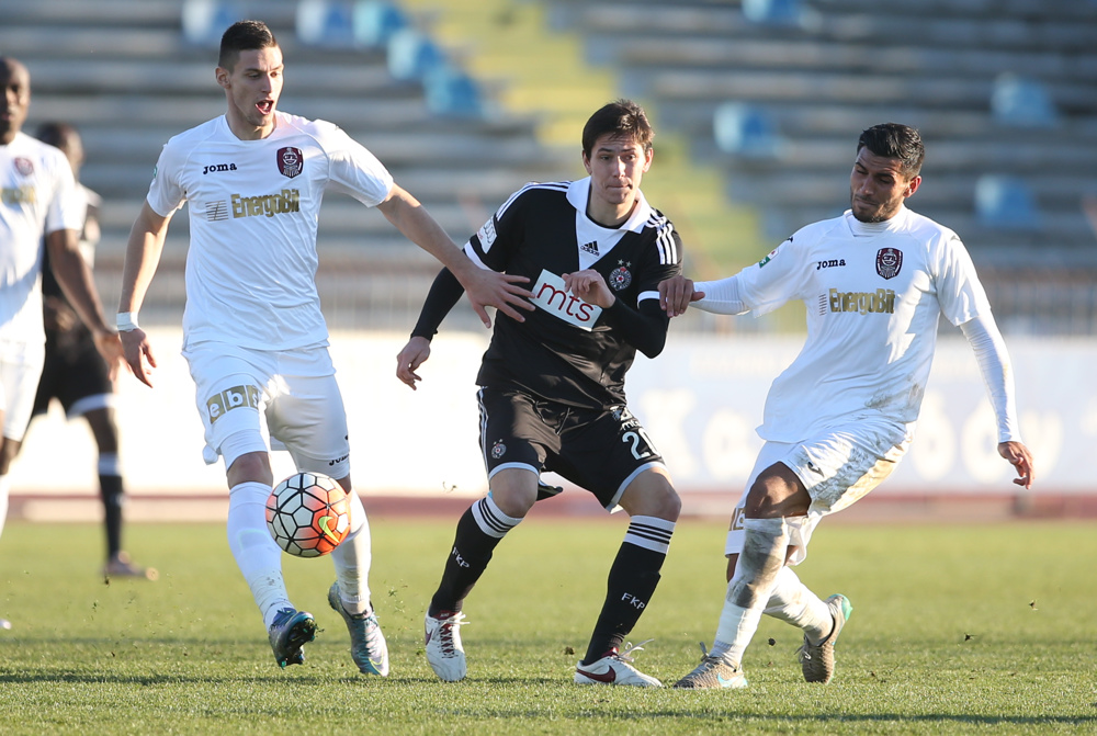 CFR Cluj, surclasată de Partizan Belgrad/ FOTO&VIDEO