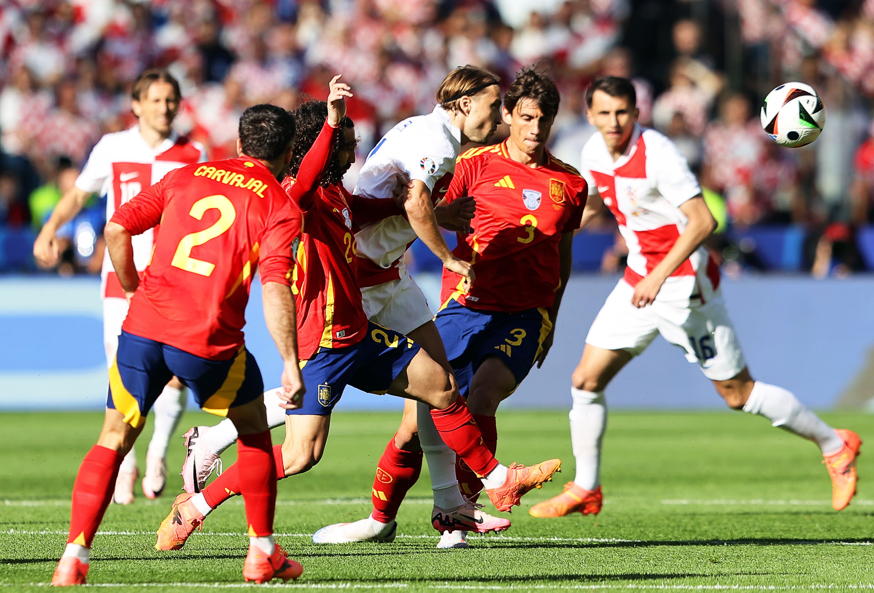 EURO 2024, rezultate 15 iunie: cel mai rapid gol din istoria turneului. Italia, Spania și Elveția, victorii contra Albaniei, Croației și Ungariei