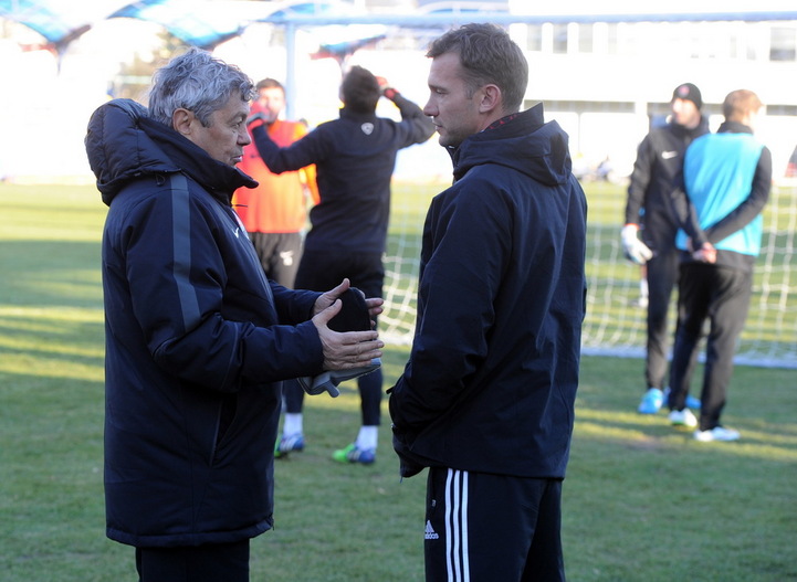 Invitat de seamă pentru Mircea Lucescu. Antrenament sub privirile unei legende