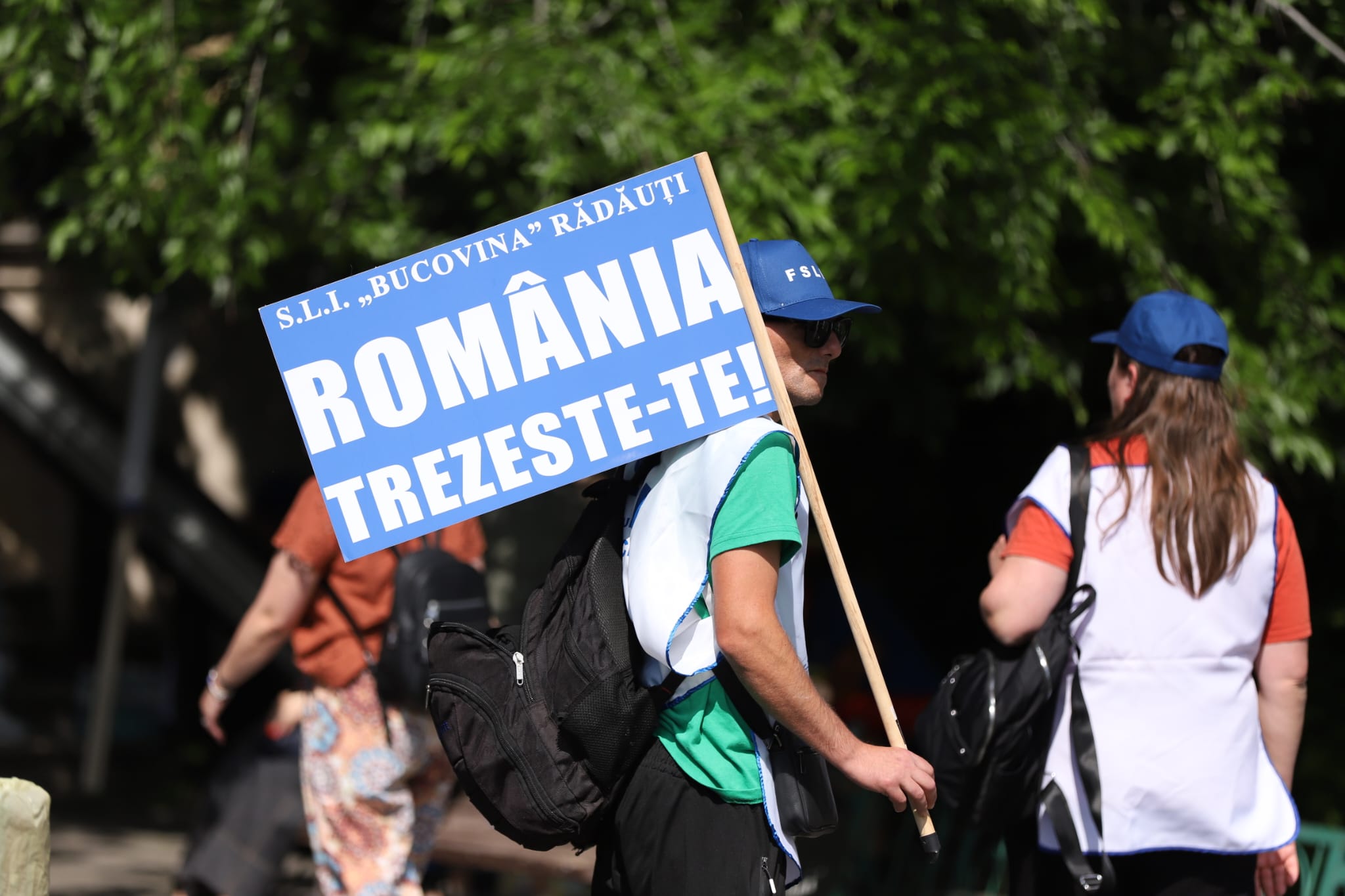 Sindicaliștii din Educație protestează la Guvern și Parlament. Examenele naționale ar putea fi afectate de proteste