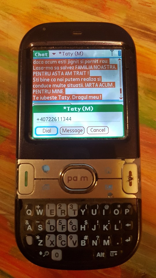 Călin Geambașu a făcut publice SMS-uri primite de la tatăl său. "Și-a început frumos momentul scriptic" | FOTO