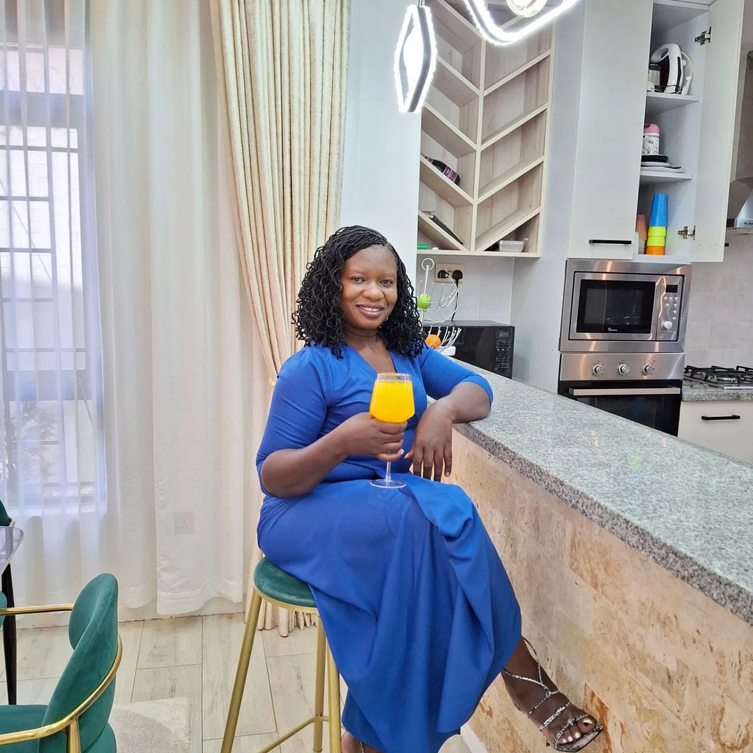 Diana Marua's nanny Irene Nekesa introduces hunk boyfriend Kevo to the public