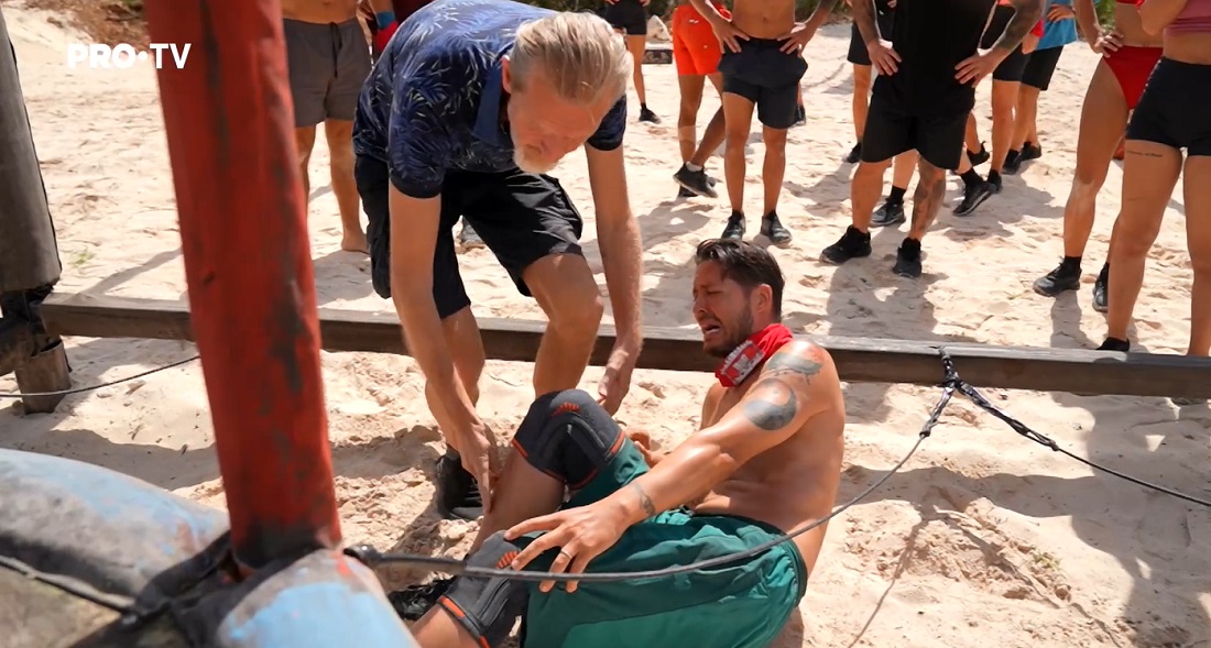 Jorge s-a accidentat grav la Survivor 2023. A plâns de durere, medicul a intervenit imediat și l-a trimis cu ambulanța la spital