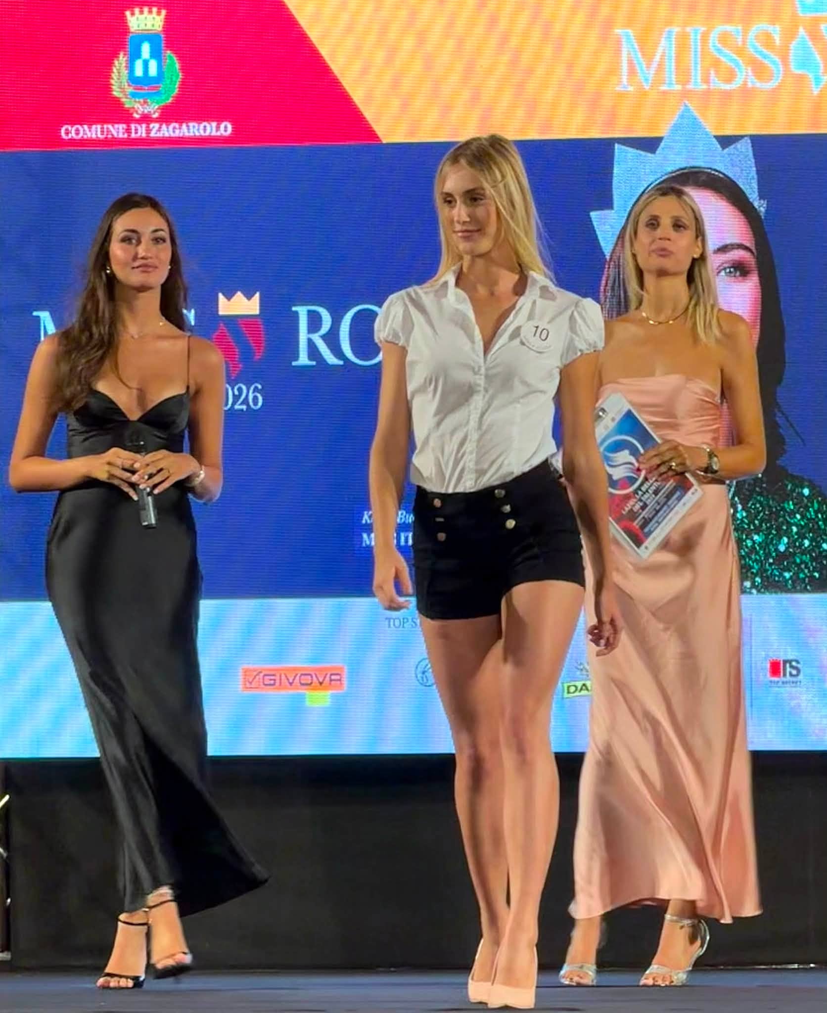 O româncă de 22 de ani este Miss Roma: „Inițial, nu am vrut să particip la concurs”