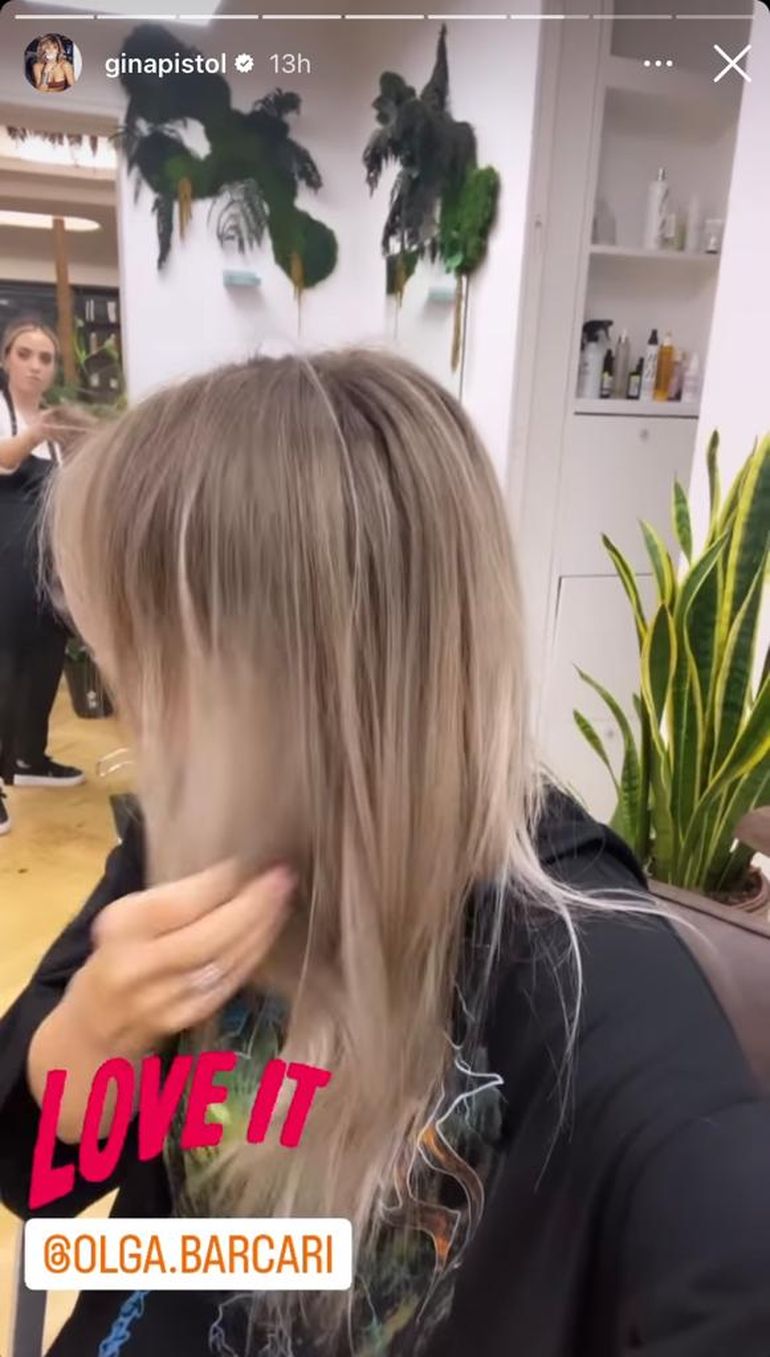 Gina Pistol, schimbare radicală de look: „Îl ador”. A stat 8 ore la salonul de înfrumusețare