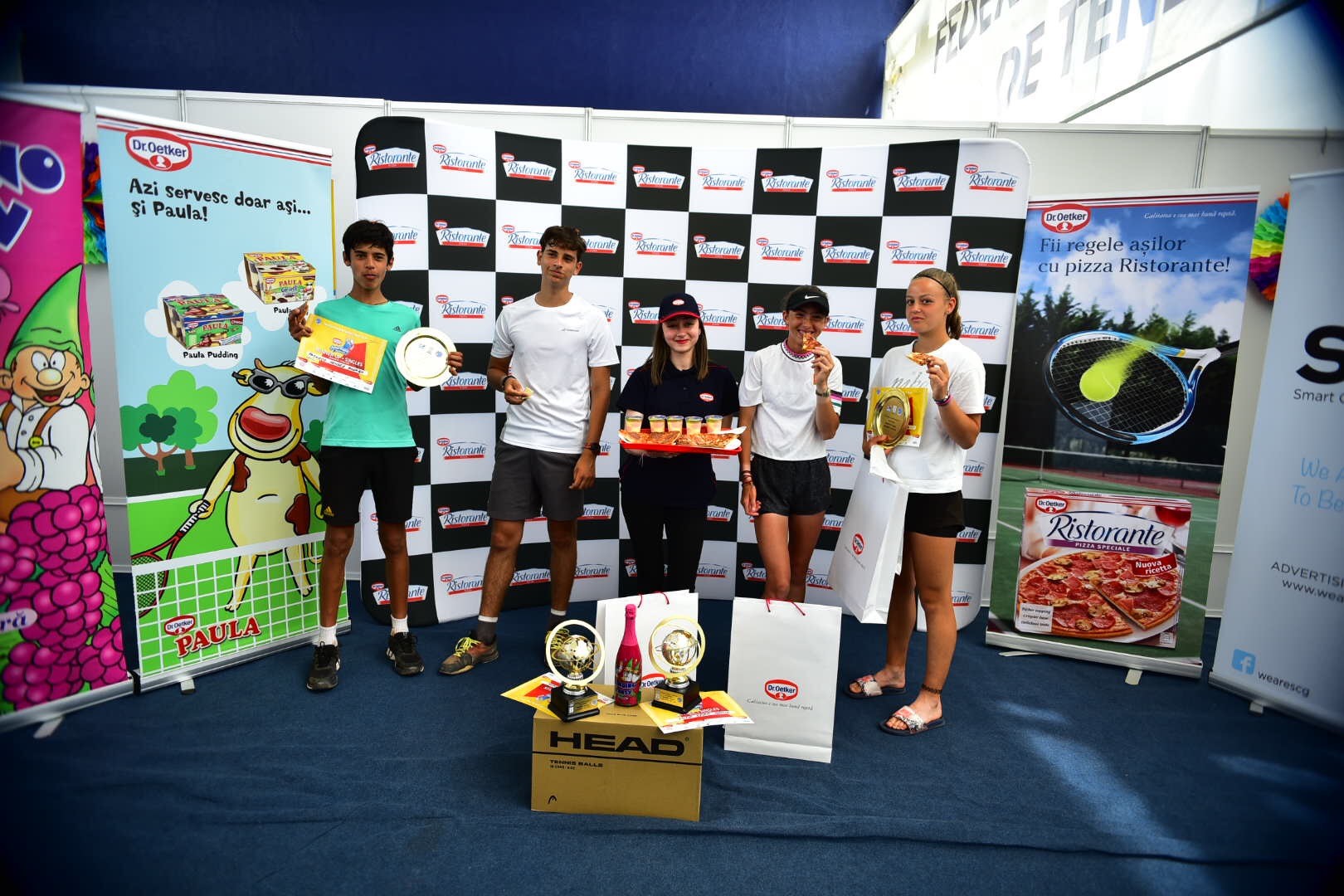 Maria Popa și Alexandru Coman, câștigători ai celei de opta ediții a Dr. Oetker Junior Trophy la tenis. Poveste specială a câștigătorului trofeului „Florența Mihai”
