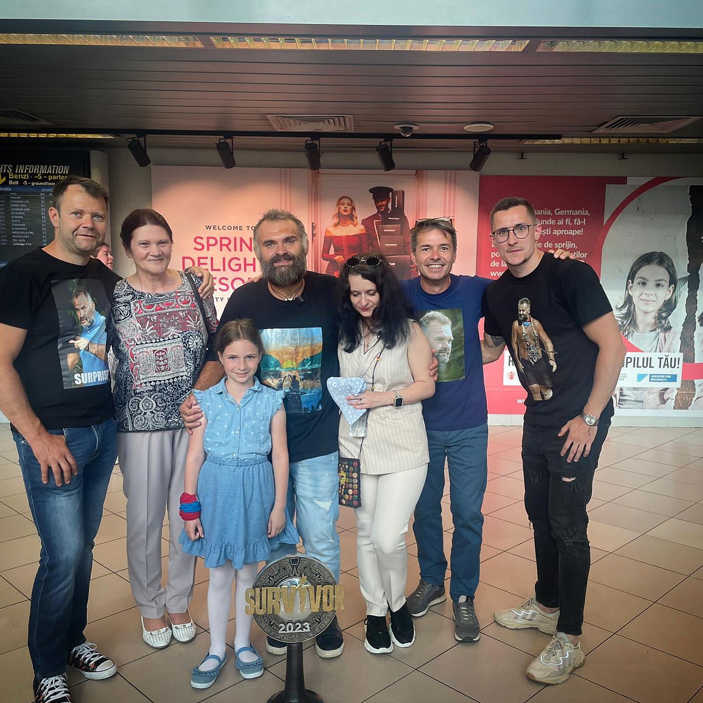 Dan Ursa s-a întors în România. Câștigătorul de la Survivor 2023 a căzut în genunchi când și-a revăzut fiica și soția