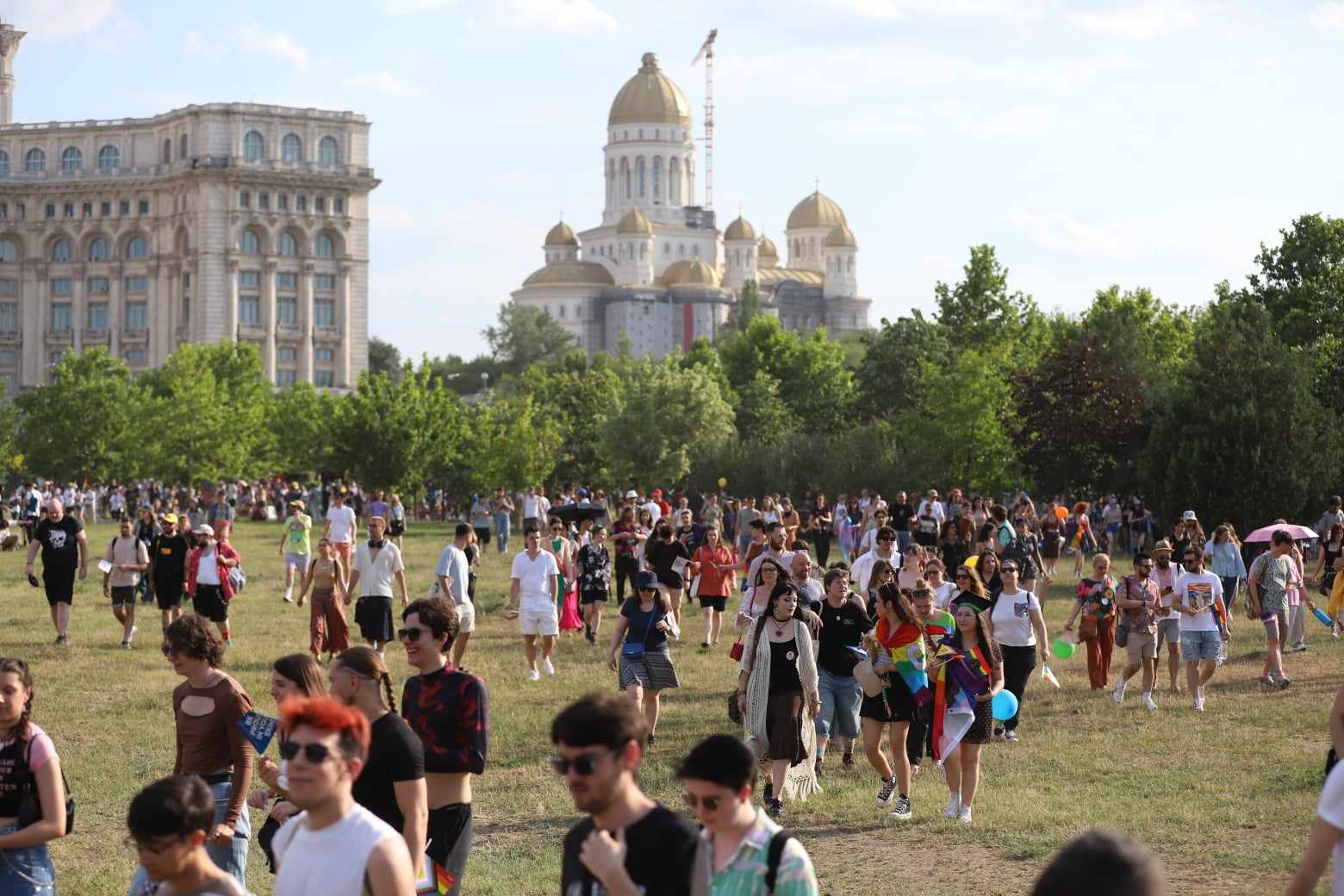 Marşul Bucharest Pride 2024 a strâns 27.000 de participanți, cel mai mare eveniment de până acum