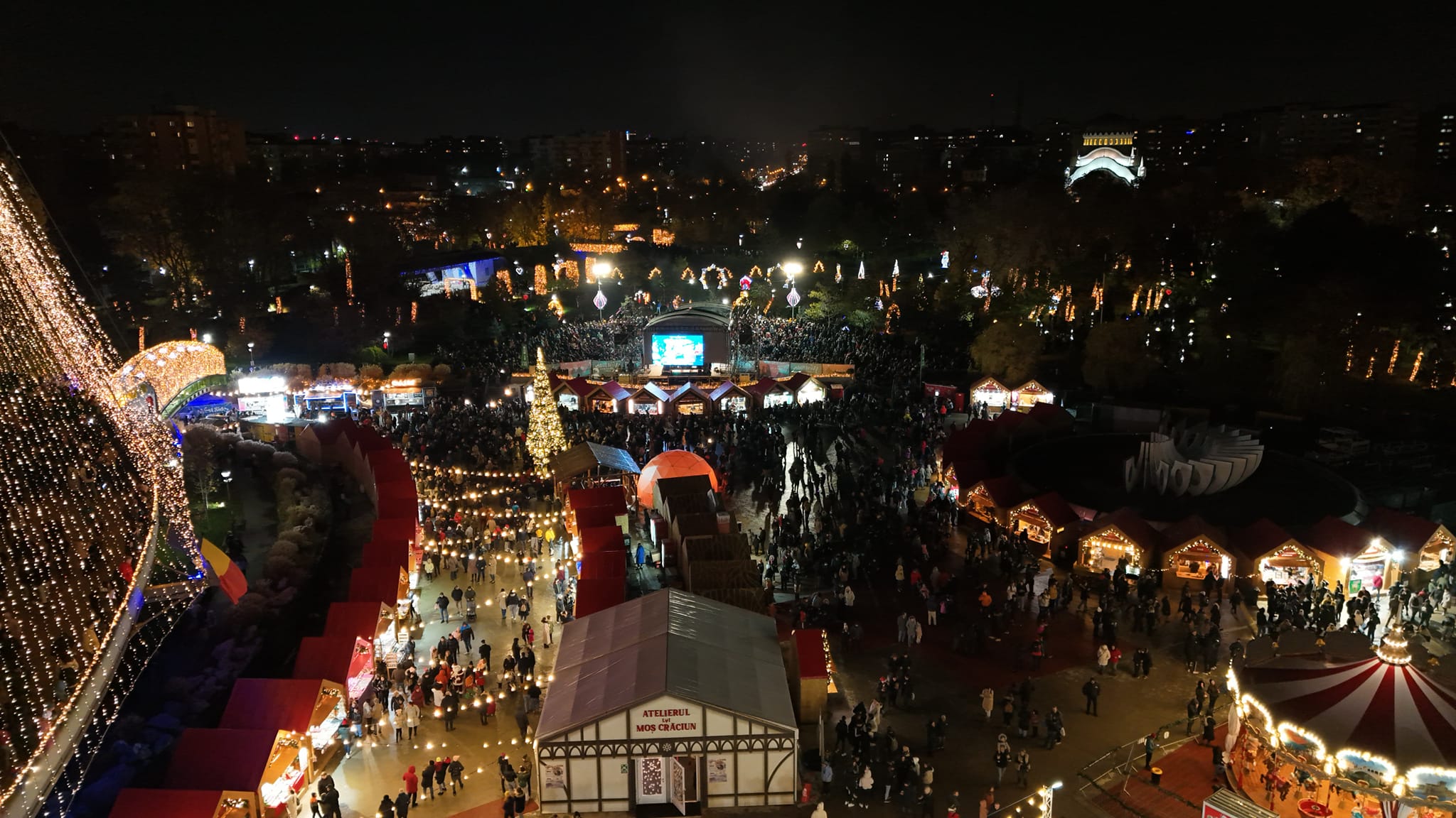 Târgul West Side Christmas Market 2024. Care vor fi principalele atracții din Parcul Drumul Taberei