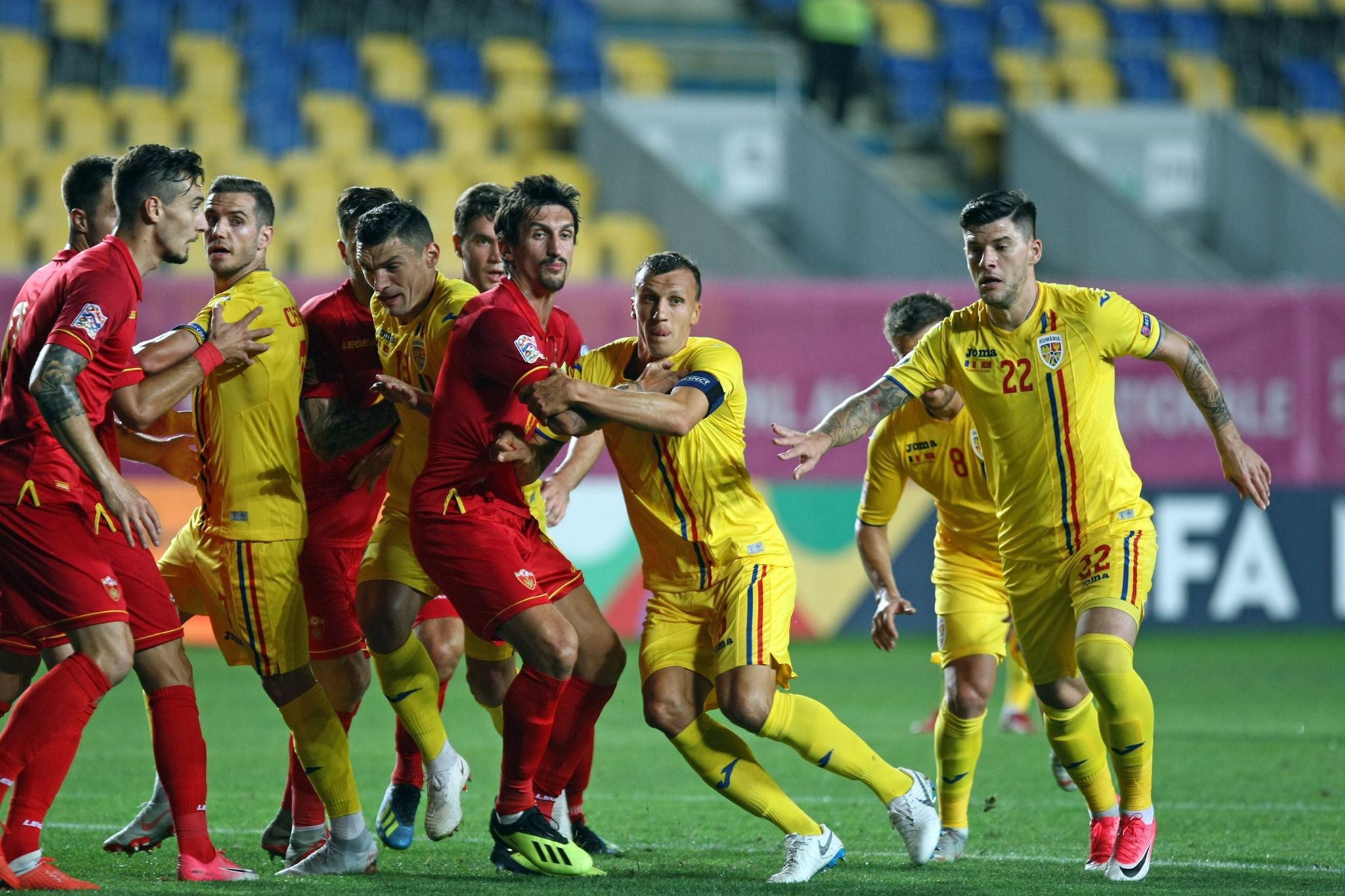 România - Muntenegru, în Liga Națiunilor la fotbal: 0-0. Pas cu stângul la debutul în noua competiție. Dacă pierd și la Belgrad, tricolorii ar putea spune deja adio calificării | GALERIE FOTO