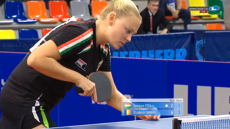 Eliza Samara s-a calificat în finala probei de dublu feminin cu unguroaica Georgina Pota, sportivă pe care jucătoarea din Constanța a eliminat-o în sferturi la individual / GALERIE FOTO&VIDEO