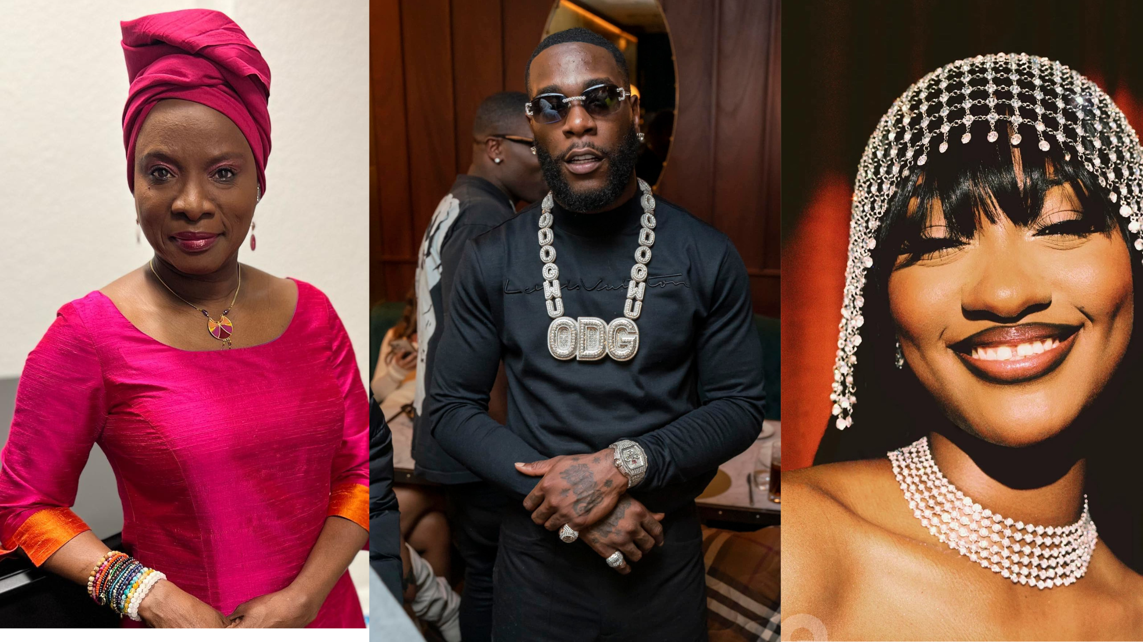 Angélique Kidjo, Burna Boy et Tems