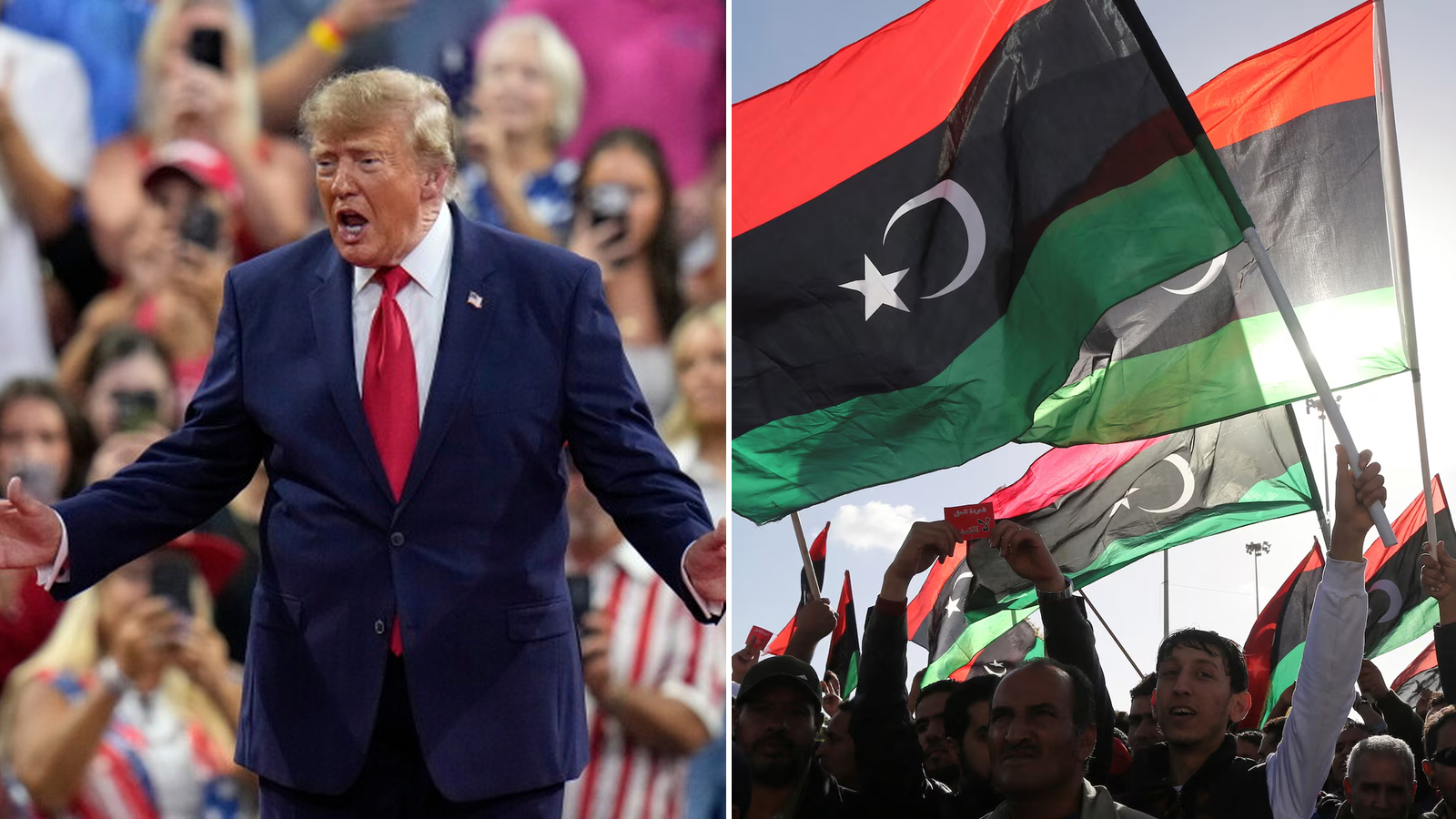 Trump's comments, made during a rally, referred to Libya, Yemen, Haiti, and Somalia as 'terror-infested countries', reviving controversy from previous remarks. (Image: Chris O'Meara/AP)