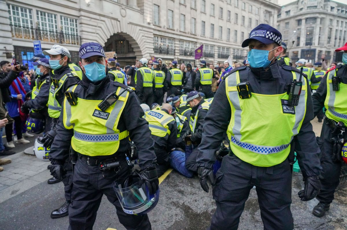 VIDEO | 155 de persoane arestate la Londra, la manifestația anti-lockdown