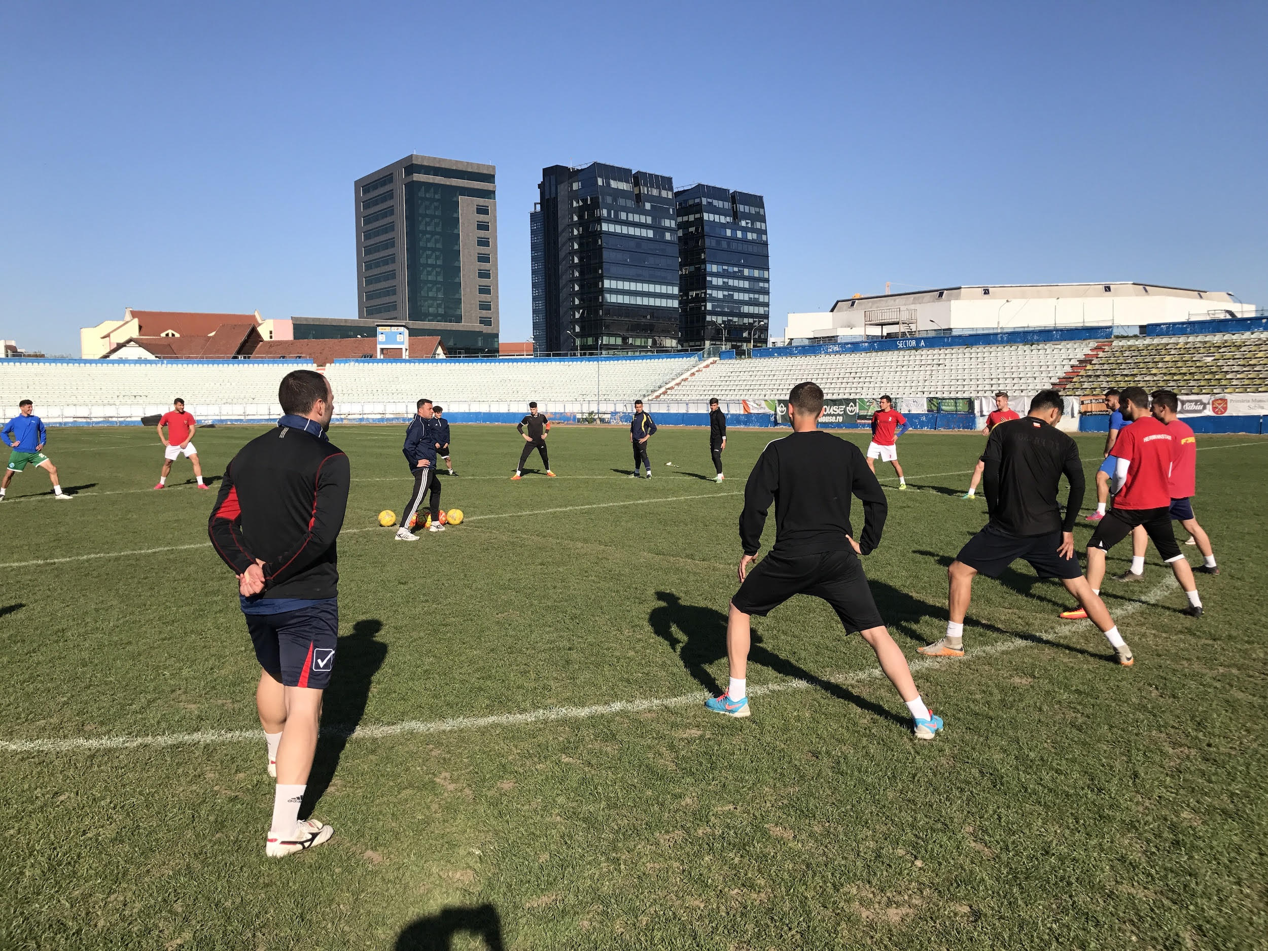 Fotbalul renaște la Sibiu! AFC Hermannstadt o ia pe urmele Interului și a Voinței / GALERIE FOTO