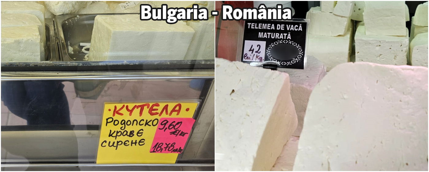 Experiment Libertatea. Preţurile la alimente în Bulgaria faţă de România: şi castraveţii aduşi din Grecia sunt mai scumpi la vecini