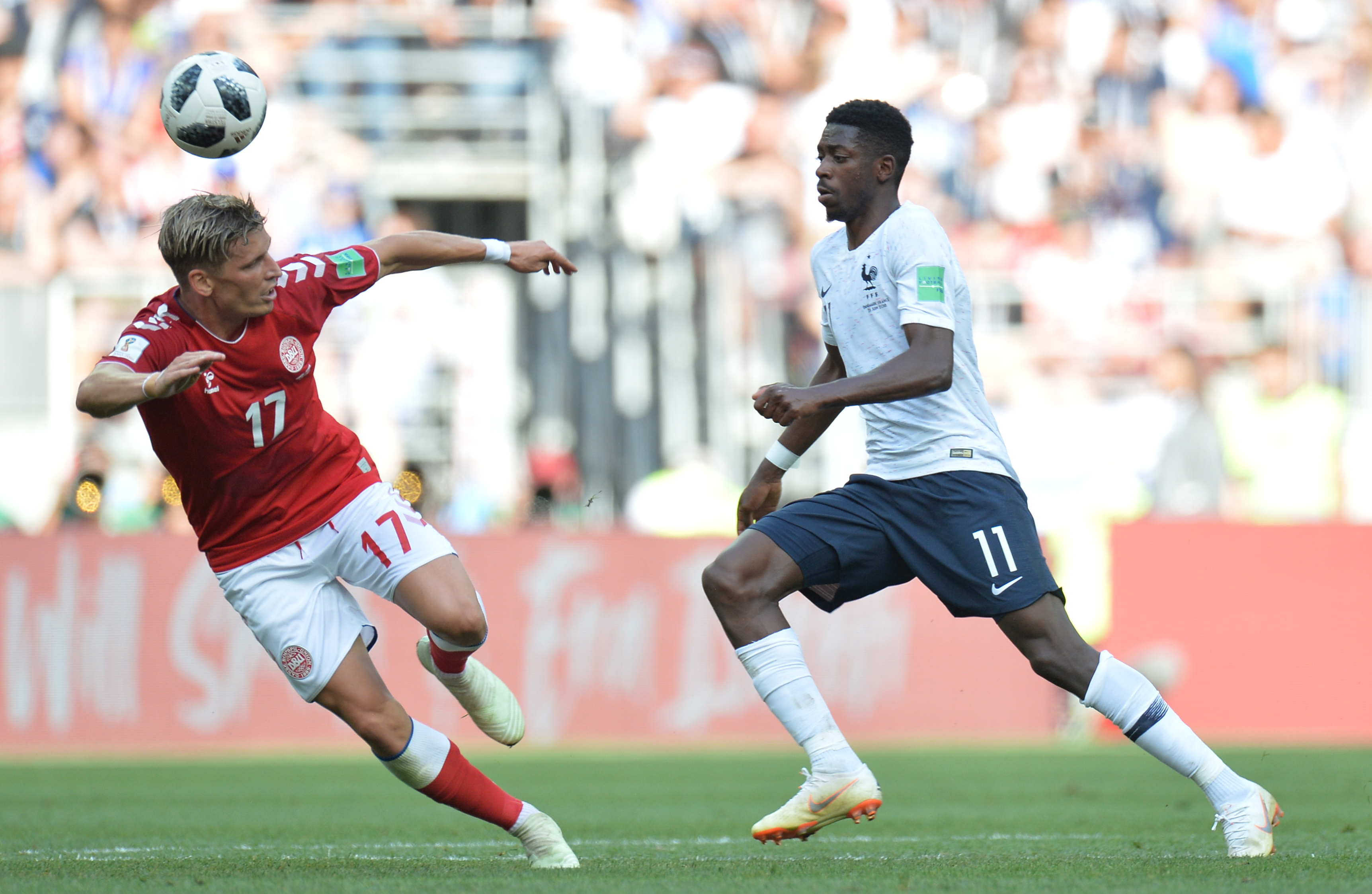 Danemarca - Franța 0-0, în Grupa C a Campionatului Mondial de Fotbal din Rusia 2018. Non-combat pe Lujniki | FOTO&VIDEO