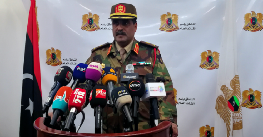 The helicopters were reportedly linked to General Khalifa Haftar’s Libyan National Army and diverted from Jordan mid-route.