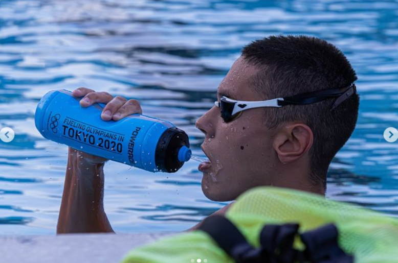 Imagini cu David Popovici la antrenament, după o pauză de trei luni. Sportivul s-a întors recent din vacanță