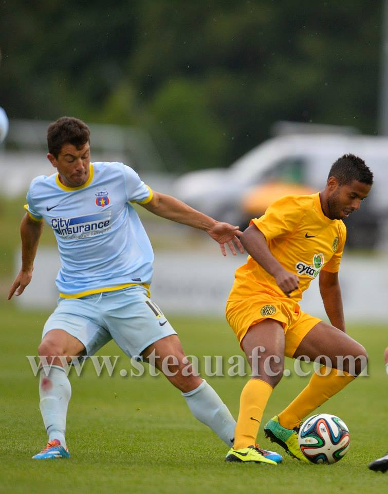 FOTO / Steaua, firavă cu AEL Limassol (1-1). "Motoreta" Popa s-a reaccidentat